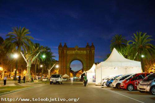 CochesElectricos09 Barcelona Arco del Triunfo